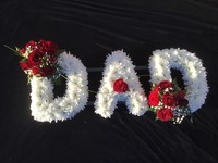 Flower Tribute Name - Dad