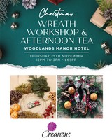 Christmas Wreath Workshop Woodlands Manor